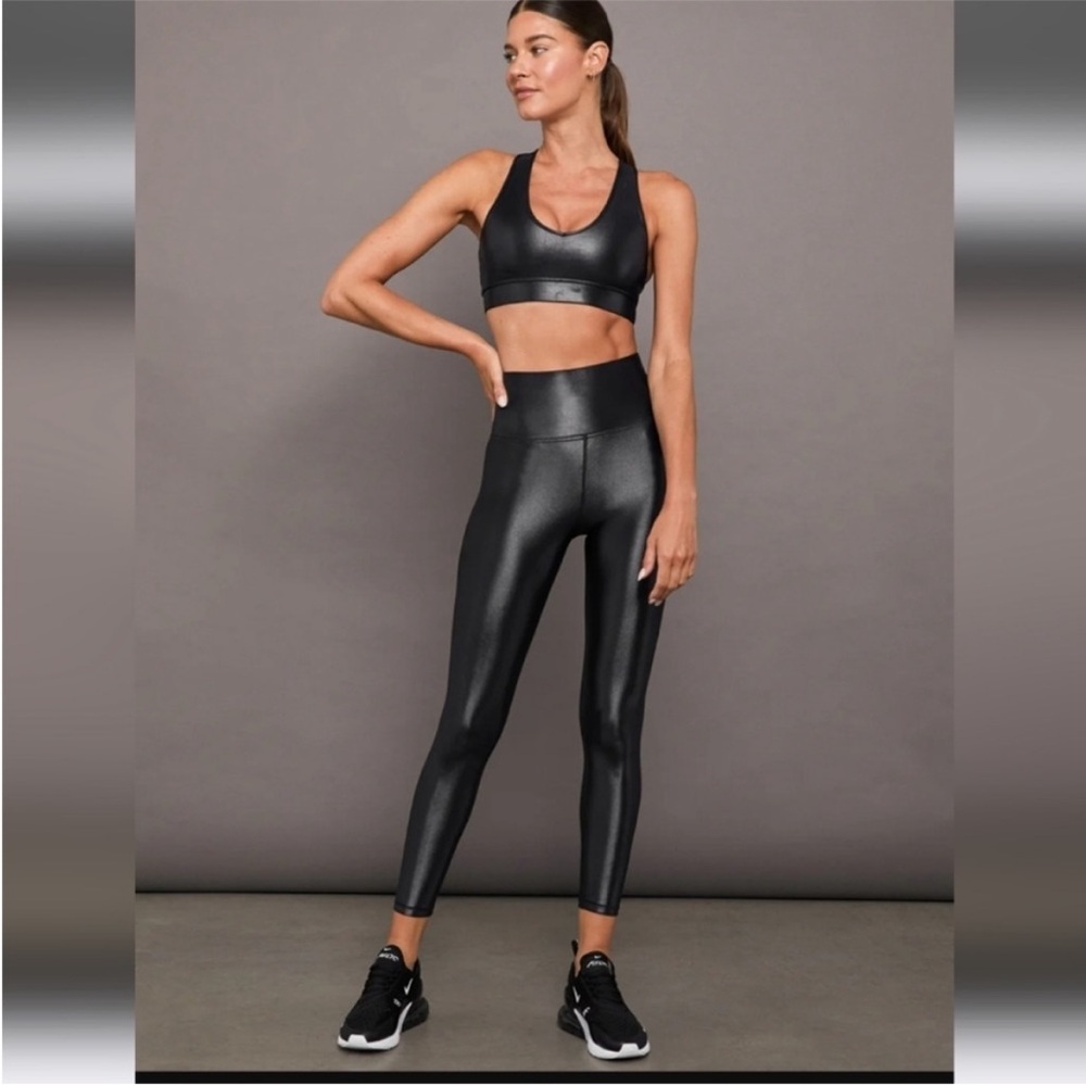 CARBON38 High Rise Legging in Takara‎ Shine black xs 25”
